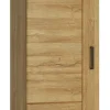 QUARTIER Garderobenschrank CORTINA 58 x 195 cm Eiche braun