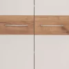 Garderobenschrank THEO Weiß/ Navarra Eiche NB
