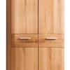 Garderobenschrank VEDURA 65 x 197 x 38 cm Teilmassiv braun