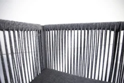 Garden FLAIR Garten FLAIR Loungesessel Outdoor RENO anthrazit /Rope grau