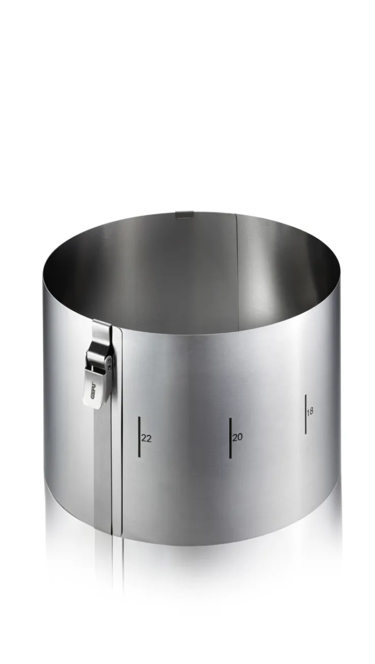 GEFU Tortenring TONDO CLIP Höhe 15 cm