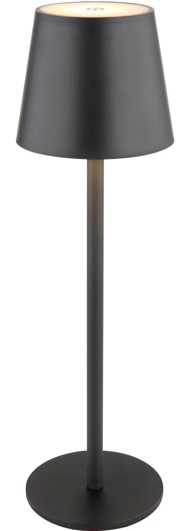 GLOBO Akku LED Tischlampe VANNIE schwarz