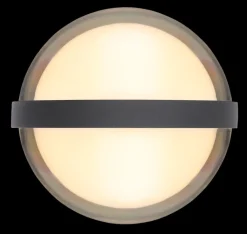 GLOBO LED Außenwandleuchte ILLI 10 cm anthrazit