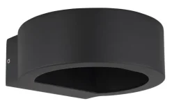 GLOBO LED Außenwandleuchte SLICE I schwarz