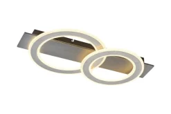 GLOBO LED Deckenlampe JAYDEN 63x35 cm anthrazit /opalweiss