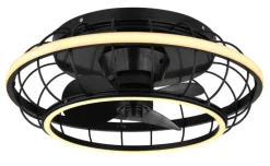 GLOBO LED Deckenlampe LEONHARD mit Ventilator