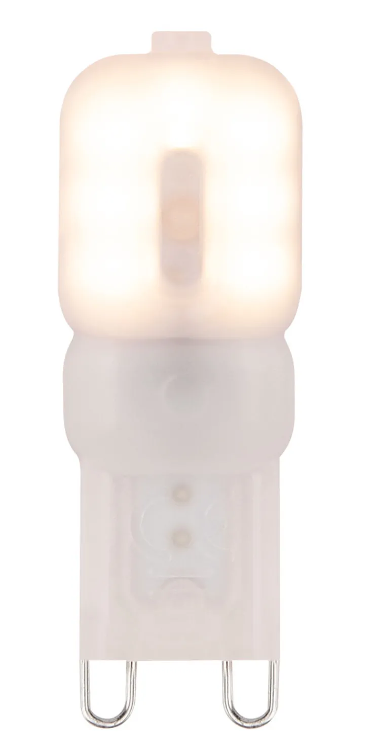 GLOBO LED Leuchtmittel Stiftsockel G9 / 2 Watt opal