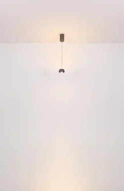 GLOBO LED Pendeleuchte MARTHY 10 cm grau