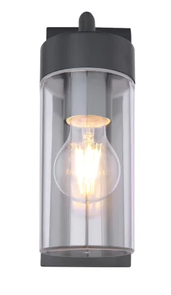 GLOBO LED Retrofit Außenwandleuchte VESSA anthrazit