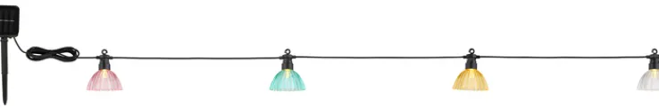 GLOBO LED Solar Lichterkette HERIBERT 360 cm