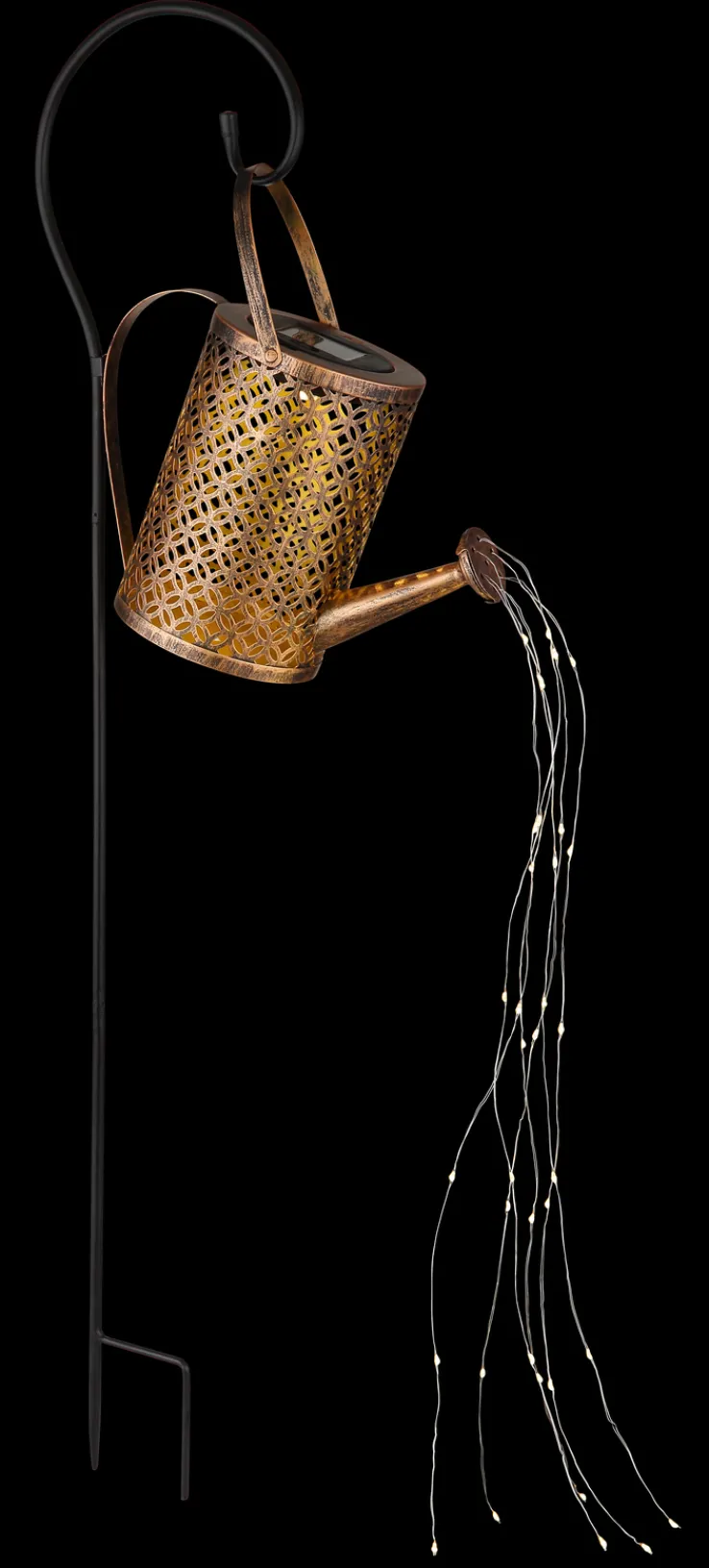 GLOBO LED Solarlampe Gießkanne FRIEDA 85 cm