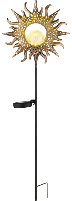 GLOBO LED Solarlampe Sonne NATALIA 81 cm