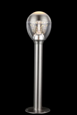 GLOBO LED Wegeleuchte CALLISTO 59 cm Edelstahl