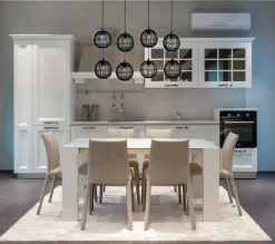 GLOBO Retrofit Balkenpendel HERMI II 8-flg schwarz