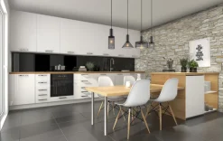 GLOBO Retrofit Balkenpendel JEDD 4-flg schwarz