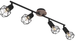 GLOBO Retrofit Deckenlampe XARA I 4 Spots