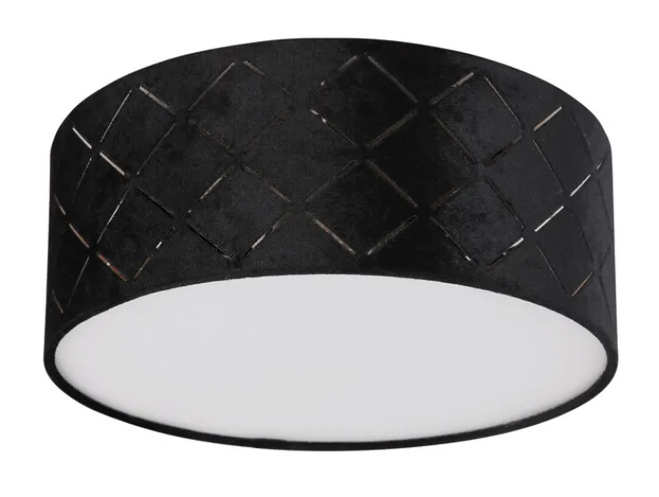 GLOBO Retrofit LED Deckenlampe SUNNA 26 cm schwarz