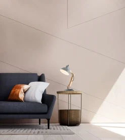 GLOBO Retrofit Schreibtischlampe TANGARIRO grau