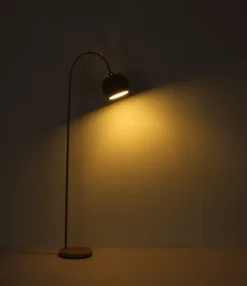 GLOBO Retrofit Stehlampe BENNO 150cm schwarz