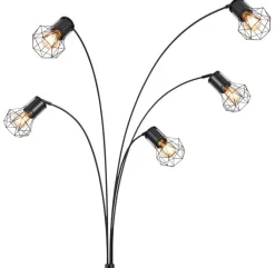 GLOBO Retrofit Stehlampe PRISKA