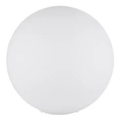 GLOBO Retrofit Tischlampe BALLA 25 cm Opalglas