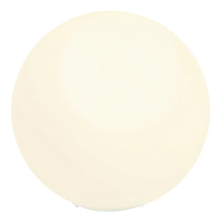 GLOBO Retrofit Tischlampe BALLA 25 cm Opalglas