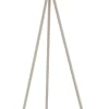 GLOBO Retrofit Tripod Stehlampe TIMO, Metall, Höhe 153,5 cm, E27, Schutzklasse 2, IP20, 40 W, Sandfarbig