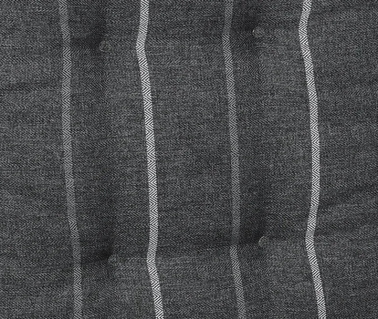 GO-DE Gartenstuhlauflage STRIPES 120/50/7 cm anthrazit