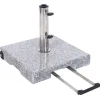 Granit Sonnenschirmständer TROLLY 50 kg