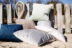 GÖZZE Kissenhülle DUVAL 50 x 50 cm dunkelblau