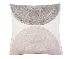 GÖZZE Kissenhülle SORENTO 40 x 40 cm braun/grau