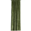 GÖZZE Samt-Vorhang MAGNUM 135 x 245 cm grün