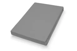 HAHN Jersey-Boxspring-Spannbettlaken 180-200 x 200-220 cm grau/schwarz