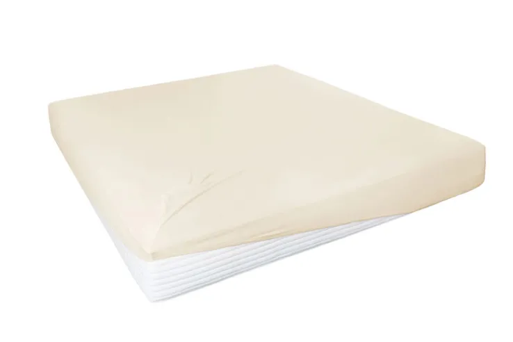 HAHN Jersey-Boxspring-Spannbettlaken 90-100 x 200-220 cm ecru
