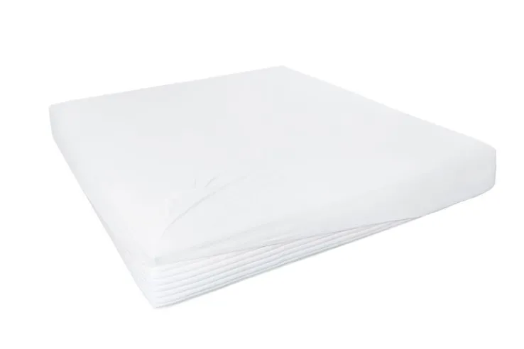 HAHN Jersey-Boxspring-Spannbettlaken 90-100 x 200-220 cm weiß