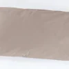 HAHN Satin-Kissenhülle LUXUS 40 x 80 cm taupe