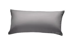 HAHN Satin-Kissenhülle LUXUS 40 x 80 cm graphitgrau