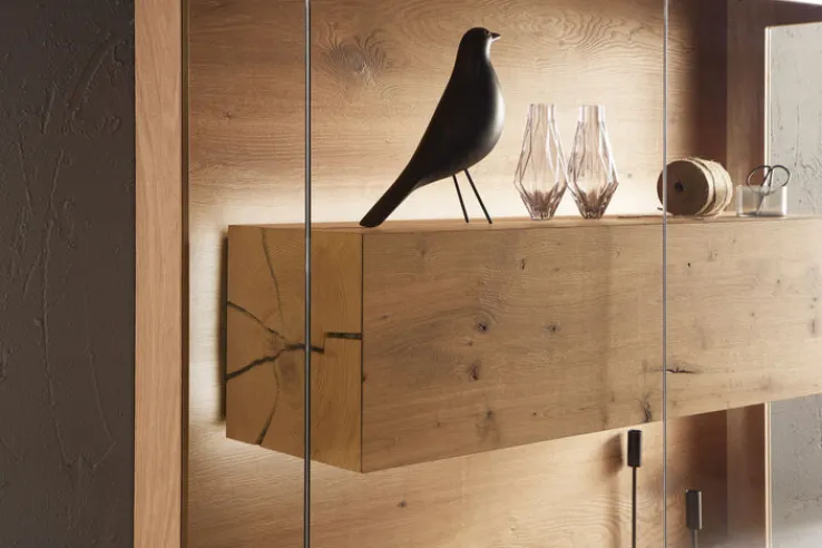 hartmann Highboard II CAYA 127 x 119 cm Kerneiche