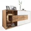 hartmann Sideboard I CAYA 175 x 81 cm Kerneiche /weiß