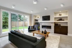 helestra LED Deckenlampe KARI Glas/Stahl Ø 11,5 cm Höhe 7,5 cm matt Weiß