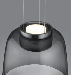 helestra LED Pendelleuchte ODA schwarz