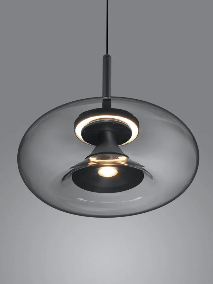 helestra LED Pendelleuchte SICA schwarz