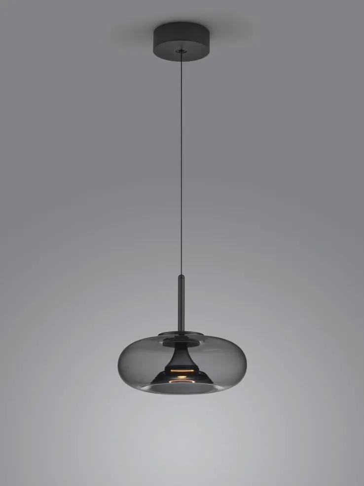helestra LED Pendelleuchte SICA schwarz