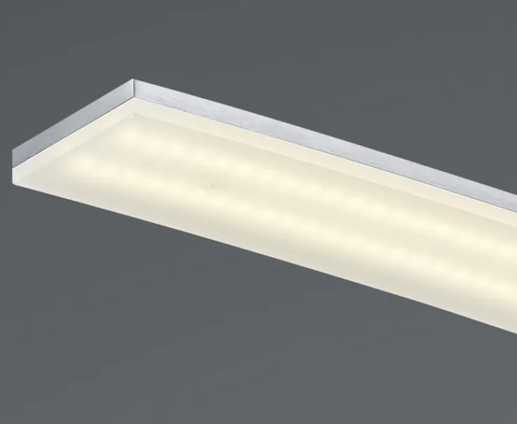 HELL LED Pendelleuchte NEW LOIRE 100 cm alufarbig