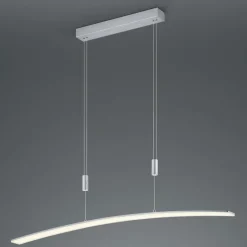 HELL LED Pendelleuchte NEW LOIRE 100 cm alufarbig