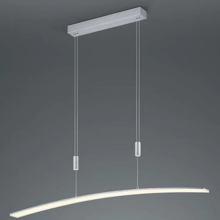 HELL LED Pendelleuchte NEW LOIRE 100 cm alufarbig