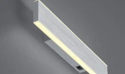 HELL LED Wandleuchte DELTA alufarbig eloxiert