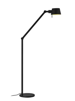 HELL Retrofit Stehlampe MEDO 173 cm schwarz