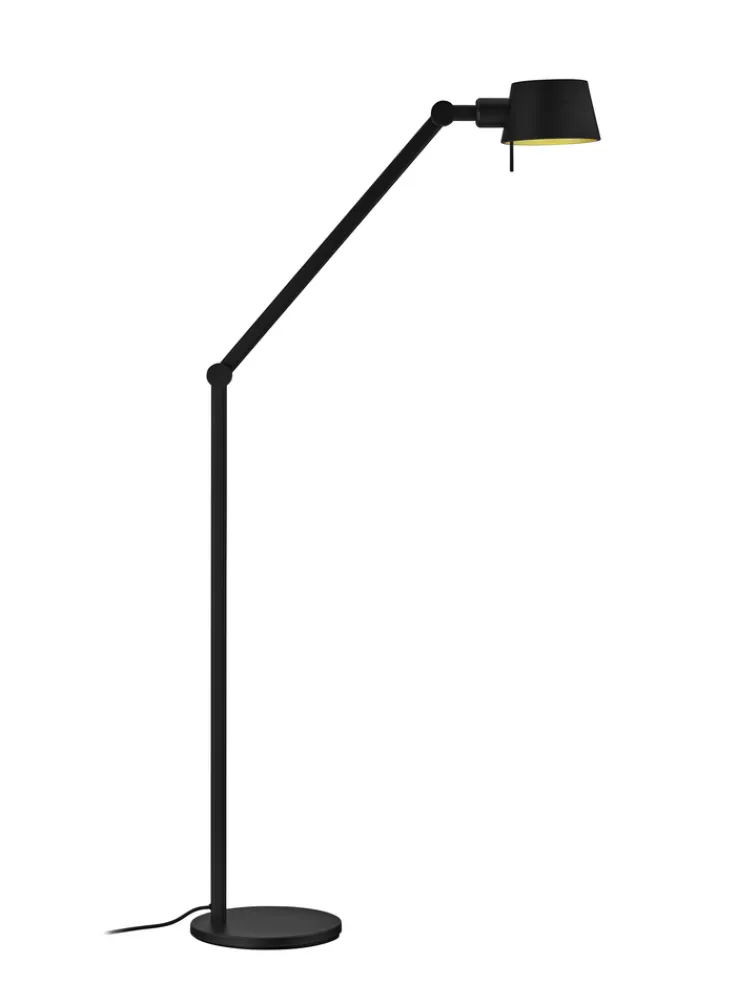 HELL Retrofit Stehlampe MEDO 173 cm schwarz