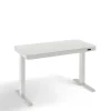 Höhenverstellbarer Schreibtisch BONMEDICO MOVU II weiß